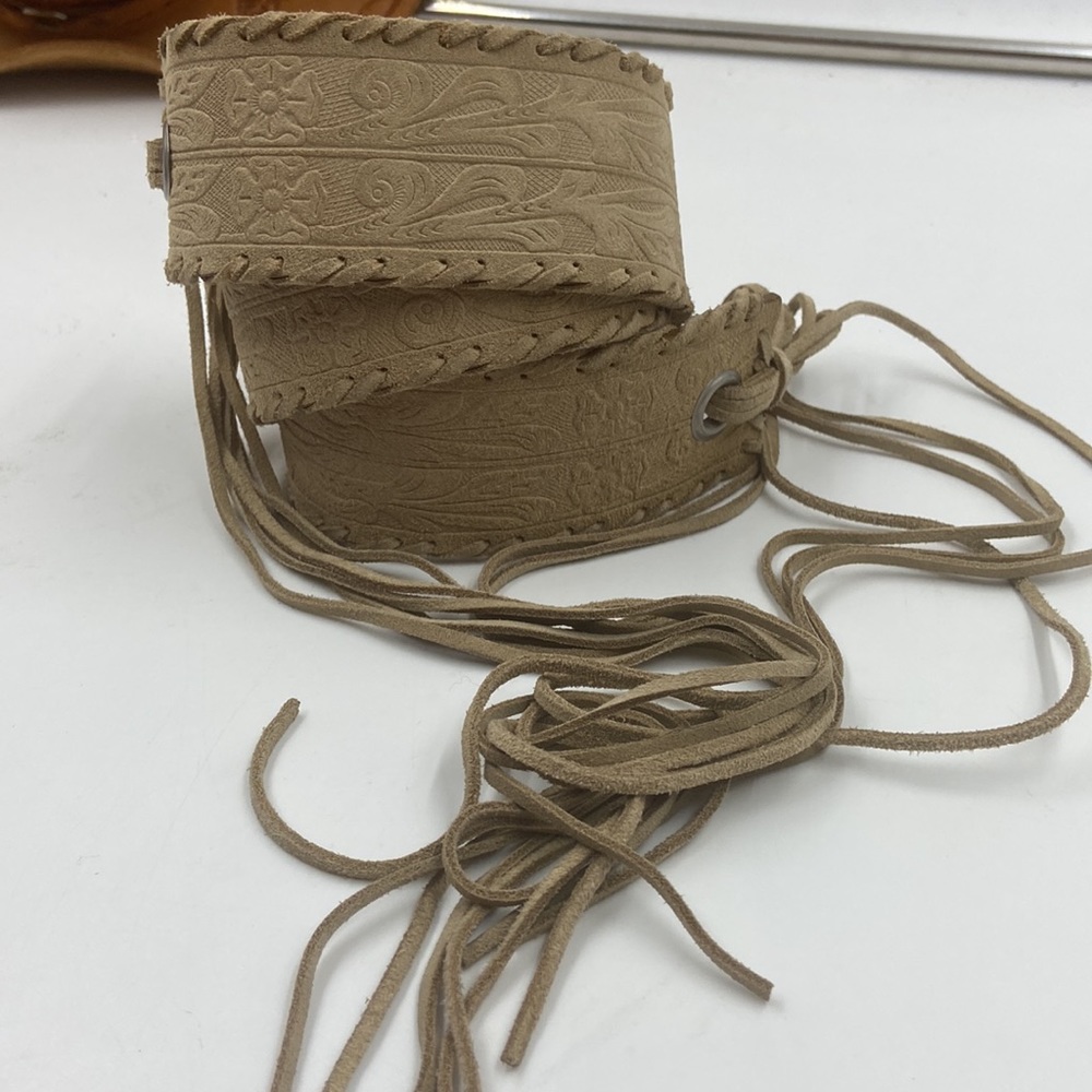 Lauren Ralph Lauren sz M Leather Belt - Picture 6 of 12